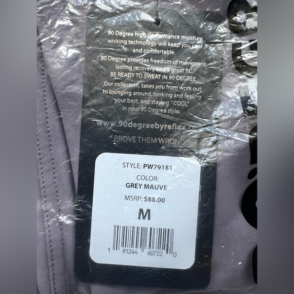 90 Degree by Reflex Athletic Leggings - Size medium - Picture 4 of 5